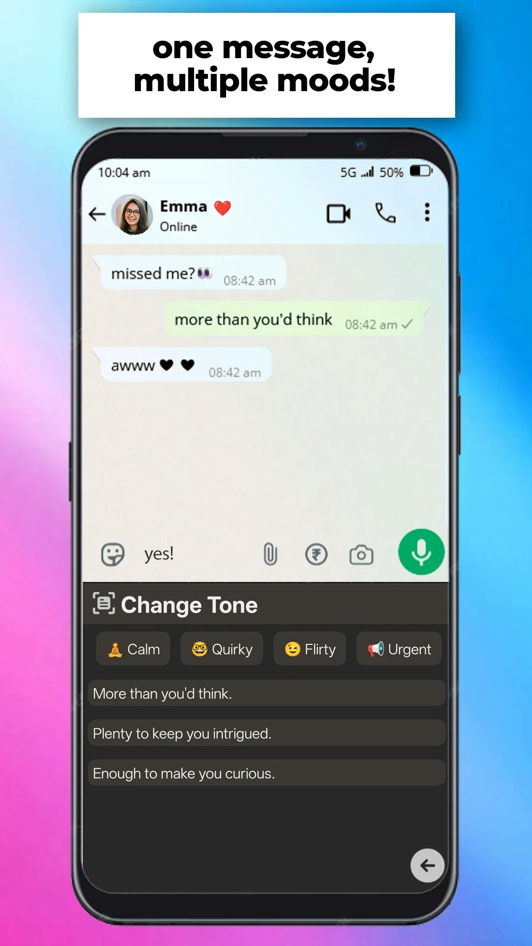 WittyKeys - Chat sharper, flirt smoother, everywhere. media 4