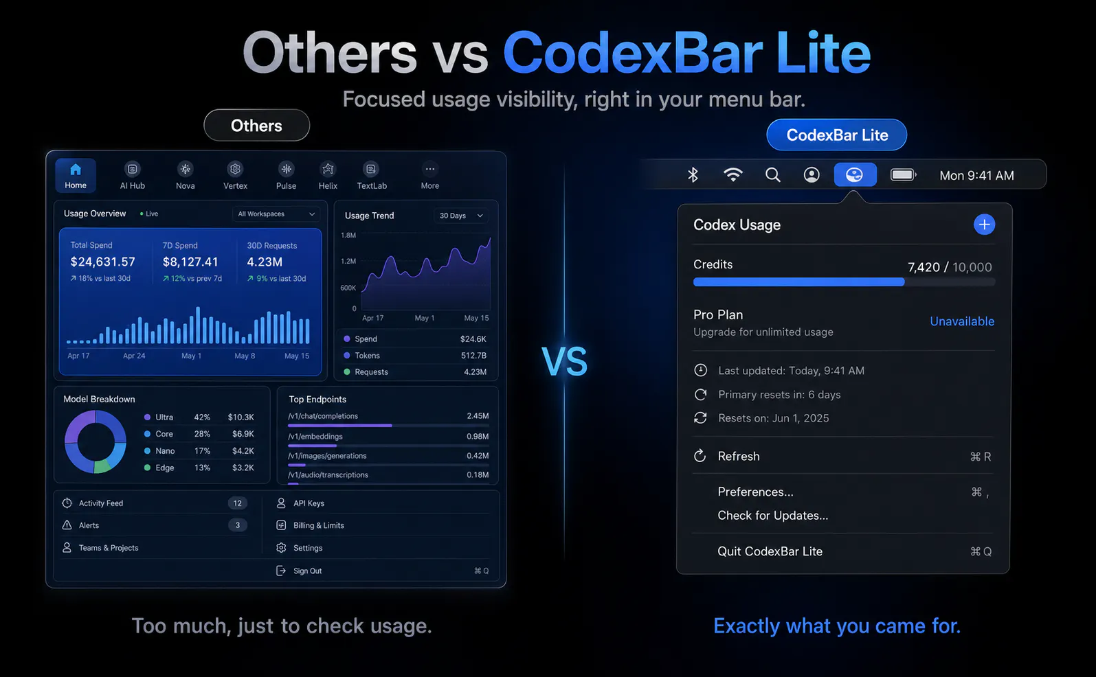 CodexBar Lite screenshot 4