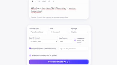 WriteForge AI gallery image