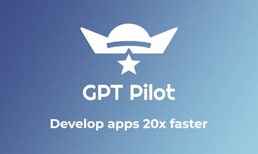 GPT Pilot与LLM合作，通过提供卓越的结果，将编码输出最大化20倍。
