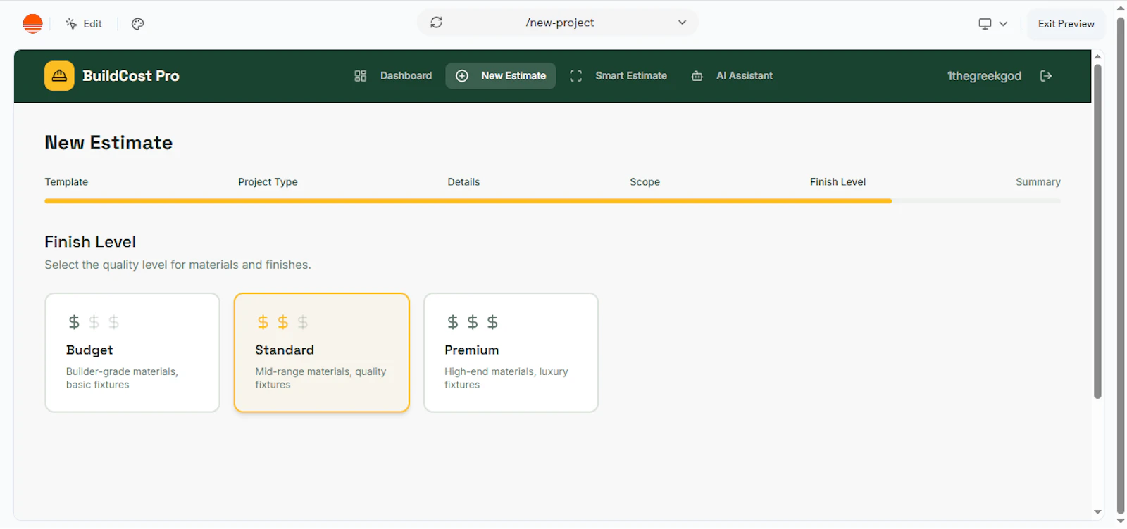 BuildCost Pro screenshot 6