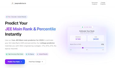 JEE Predictor gallery image