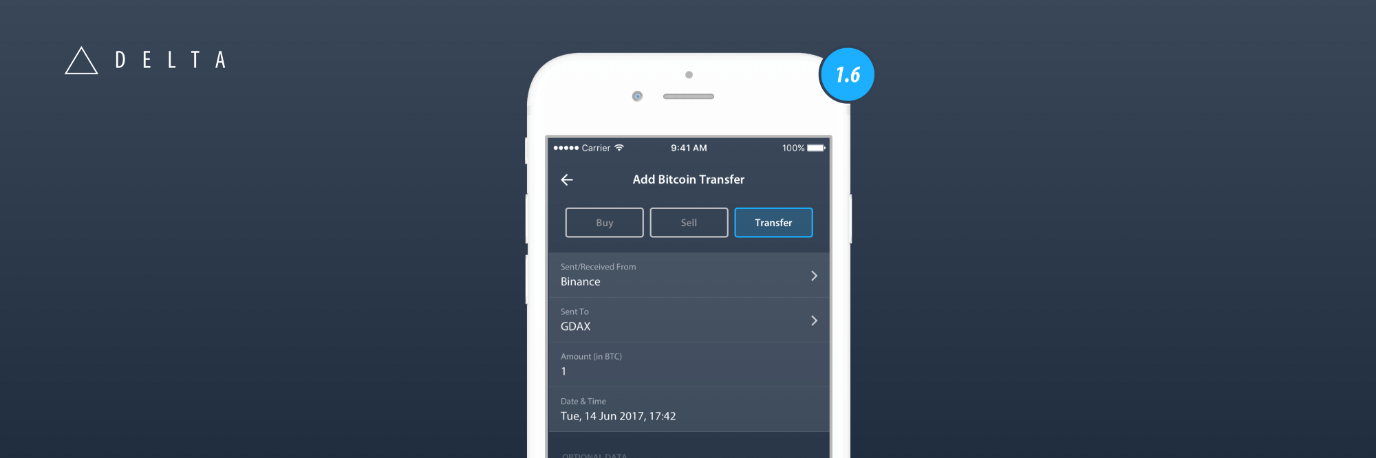 Delta 1.6 gallery image