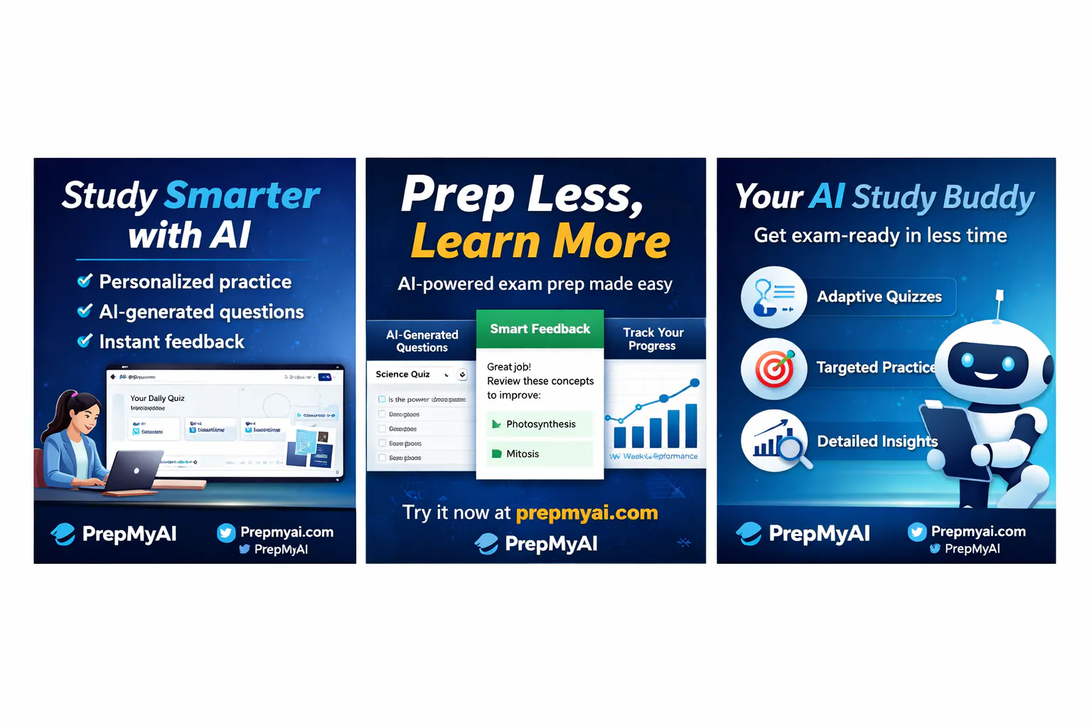 PrepMyAI 제품 배너