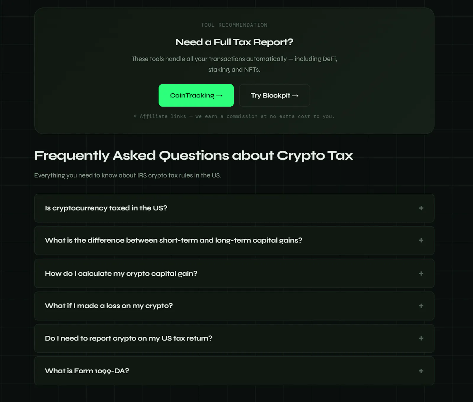 KryptoSteuer screenshot 3