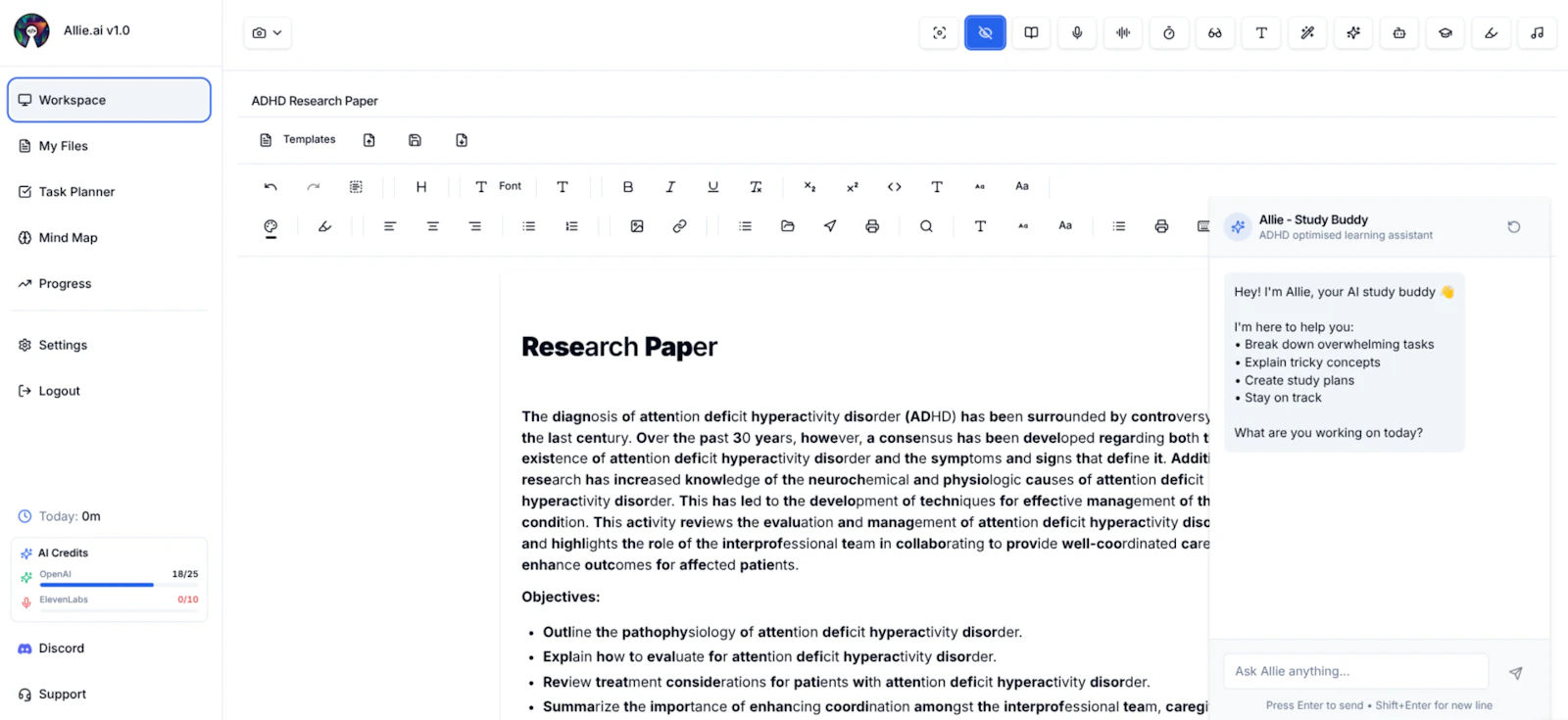 Allie.ai screenshot 1