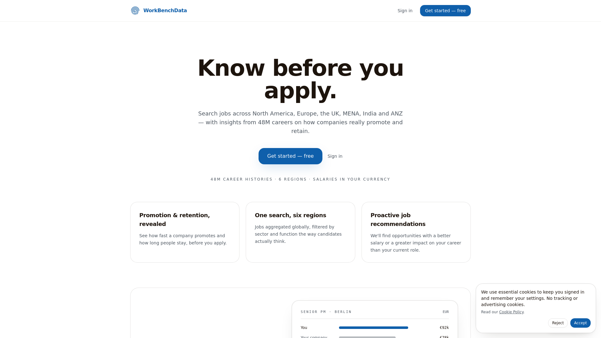 WorkBenchData gallery image