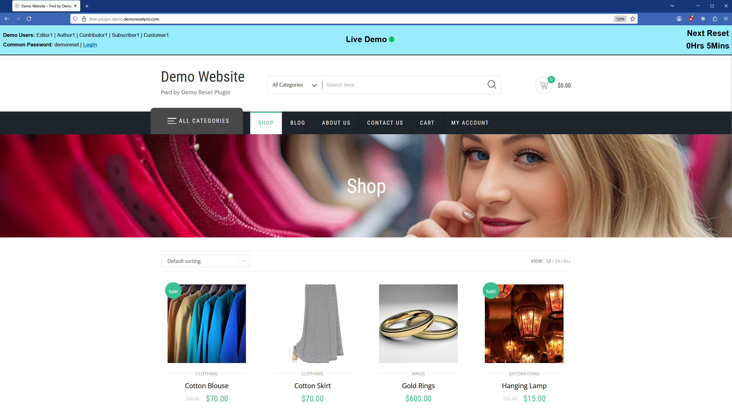 Demo Reset gallery image