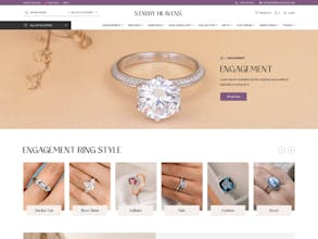 Jewellery Website Template gallery image