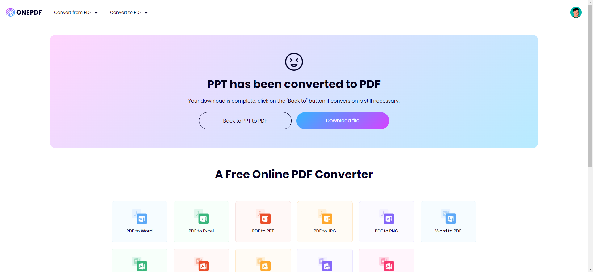 PPT zum PDF -Konverter media 3