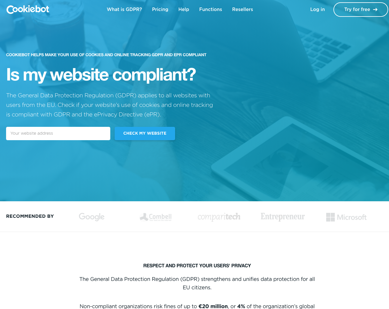 Cookiebot gallery image