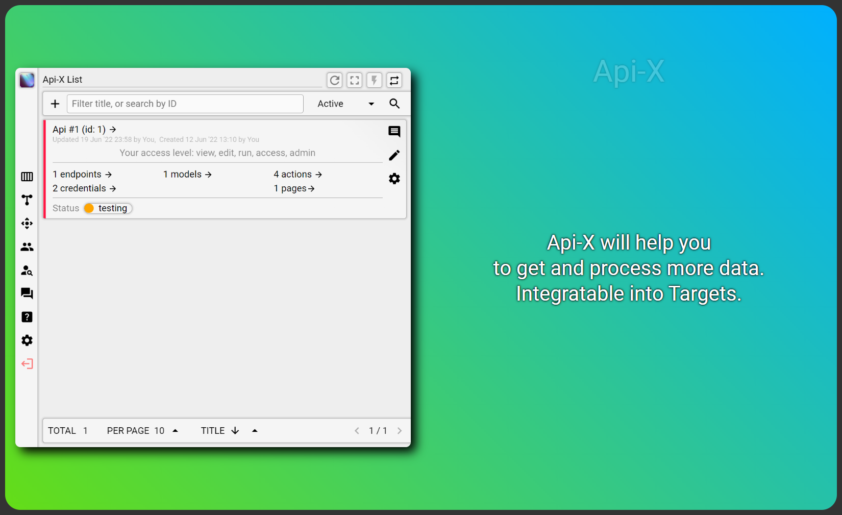 Targets and Api-X gallery image