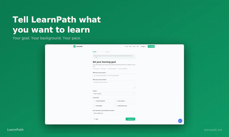 LearnPath screenshot 2