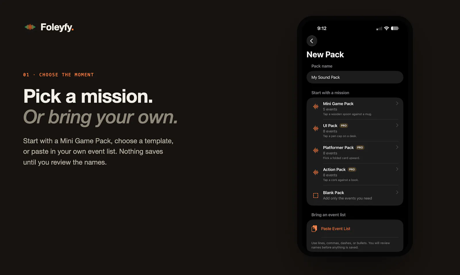 Foleyfy screenshot 2