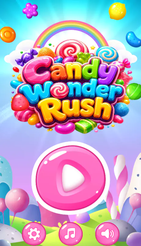 Candy Wonder Rush Mobile Game