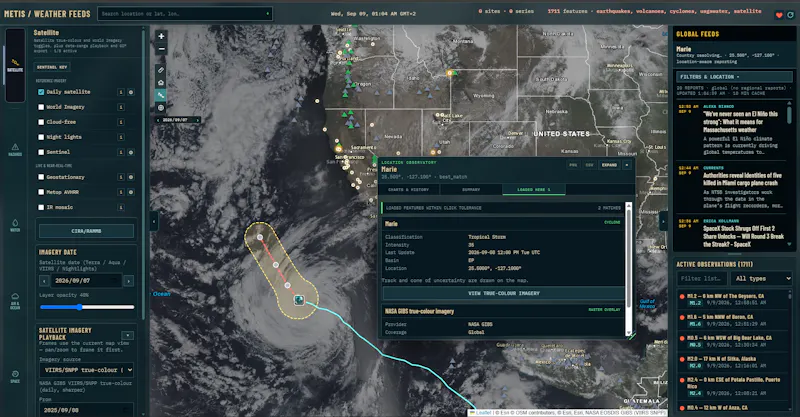 Metis Weather Feeds screenshot 1