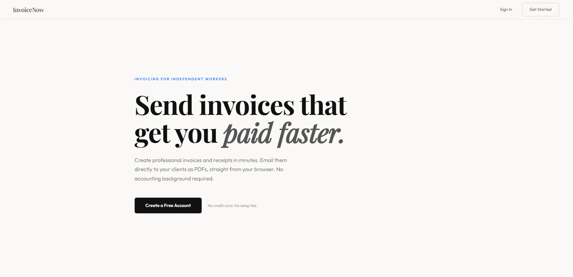 InvoiceNow Professional Invoices gallery image