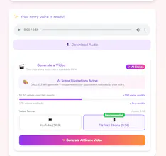 KidsStoryteller.ai gallery image