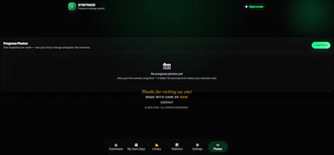 GymTrack β Premium Fitness Planner v1.1 gallery image