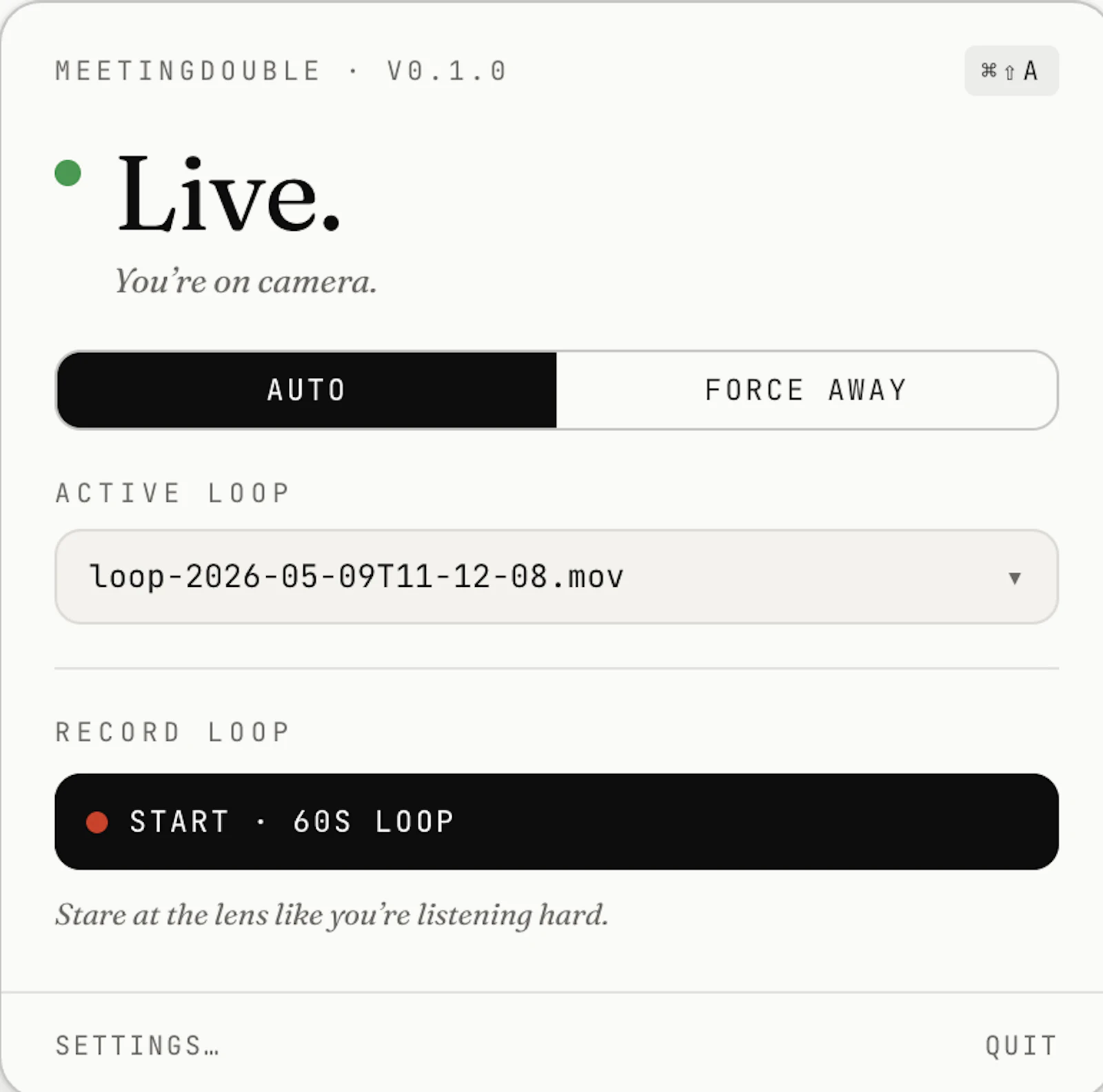 MeetingDouble screenshot 2