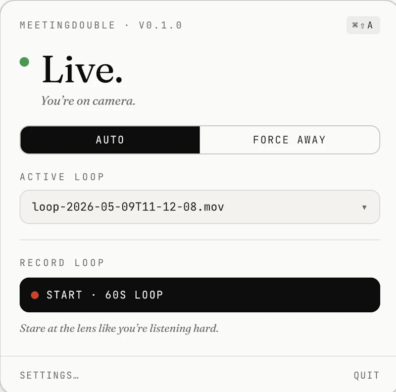 MeetingDouble screenshot 2