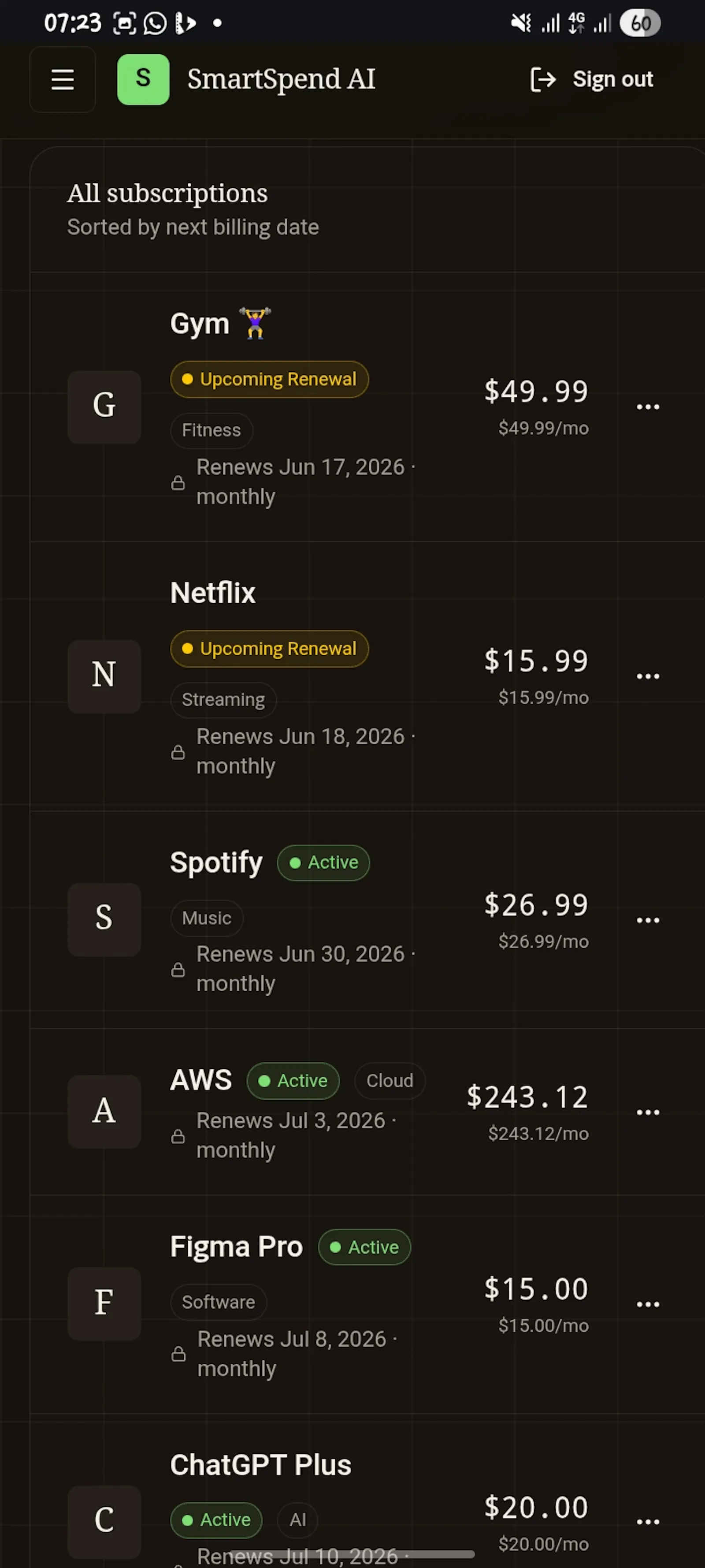 SmartSpend AI screenshot 7