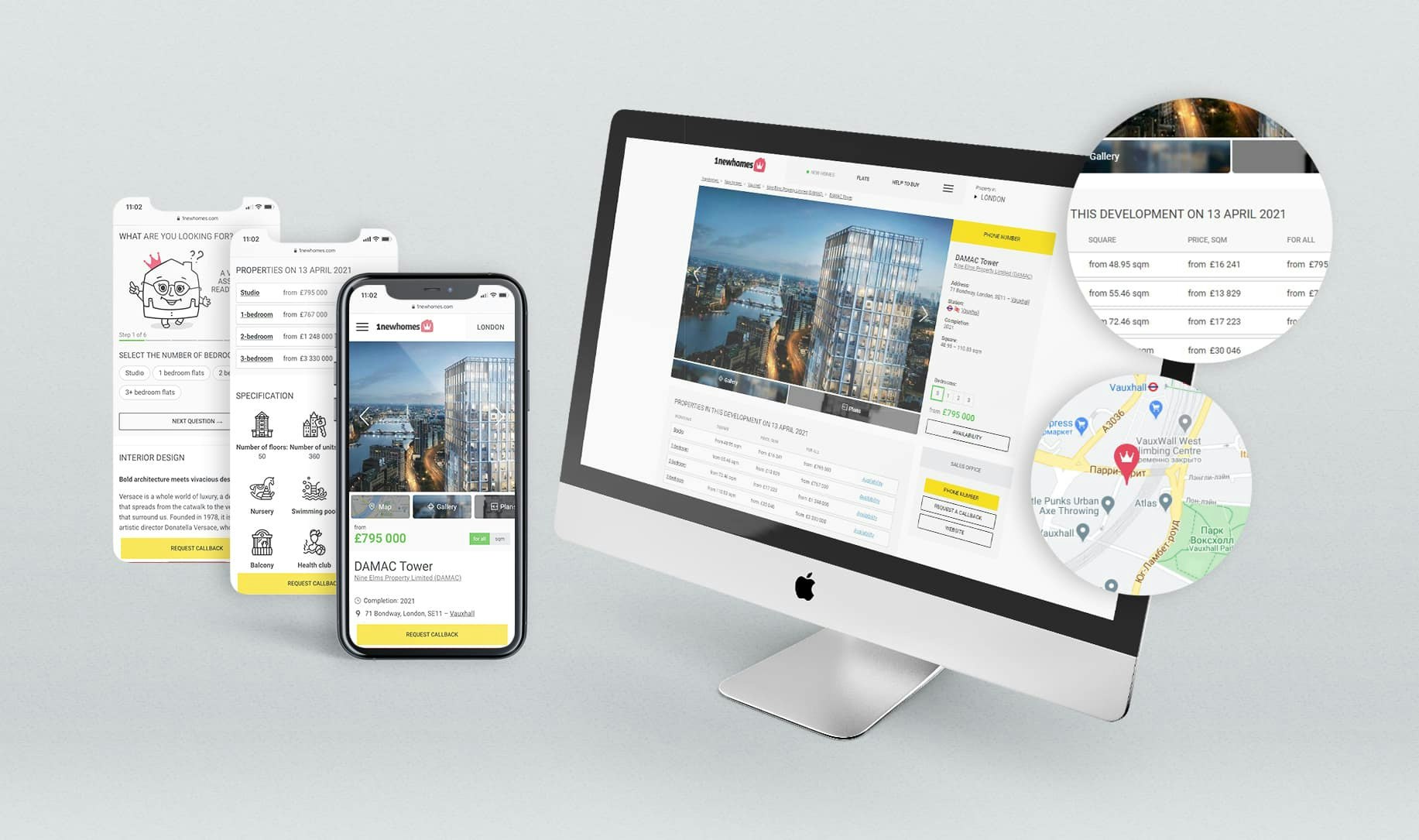 1Newhomes - Una asistente virtual para ayudarte a encontrar nuevas construcciones en Londres. media 2