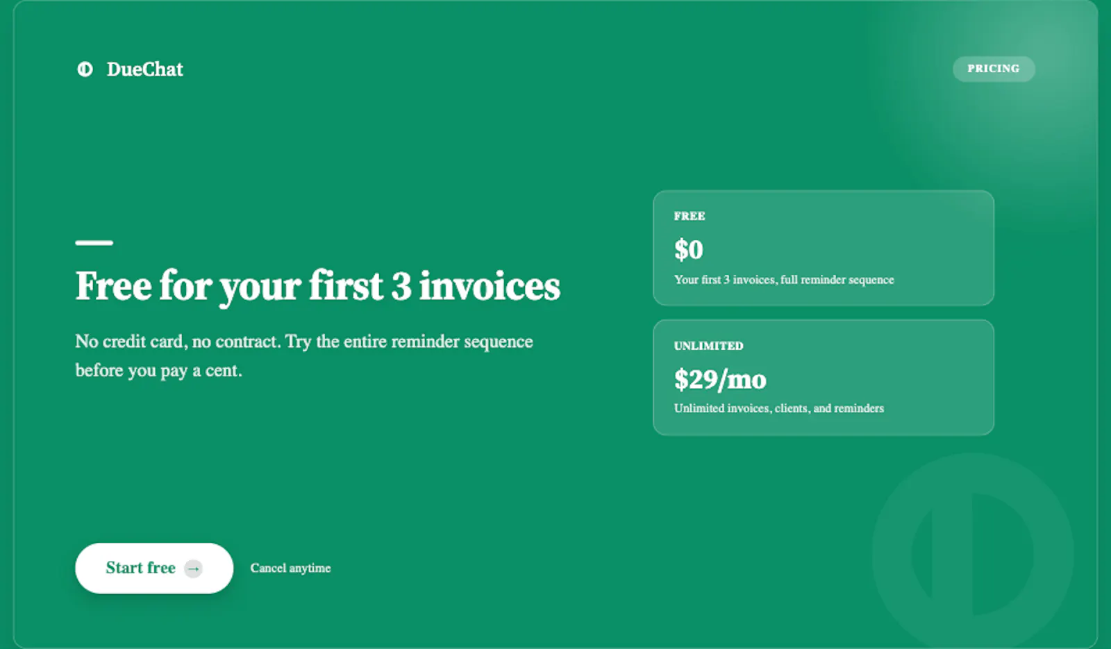 DueChat screenshot 4