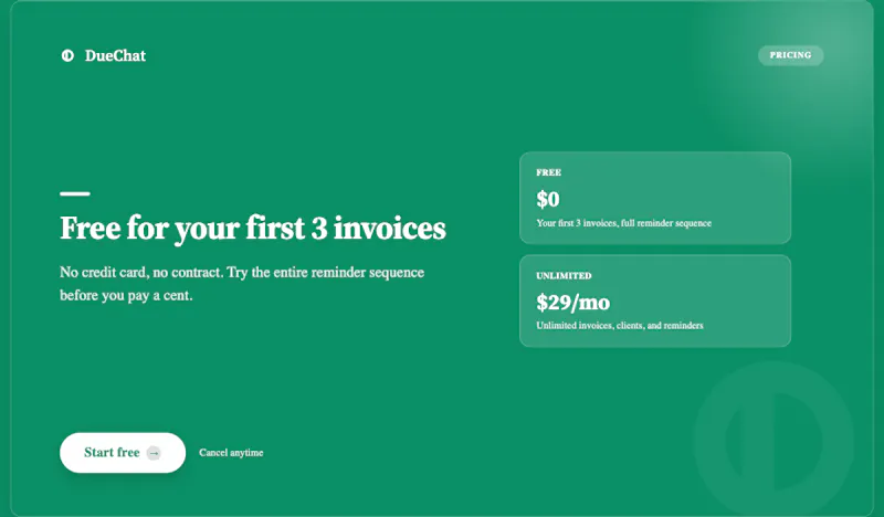 DueChat screenshot 4