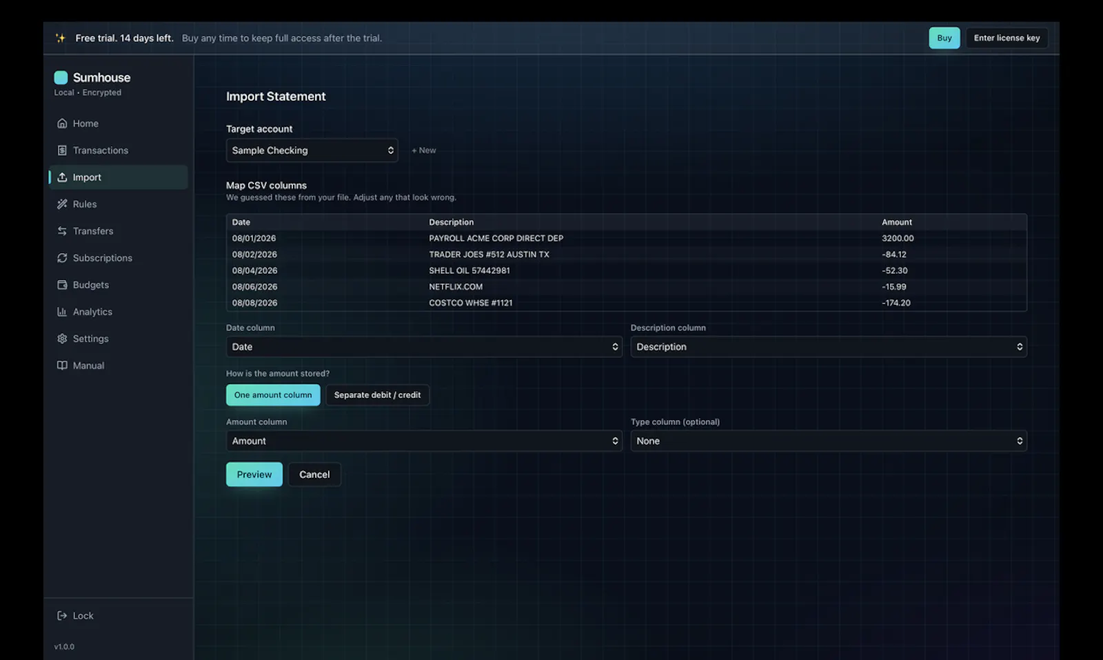 Sumhouse screenshot 1