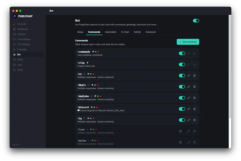 PixelyChat screenshot 2