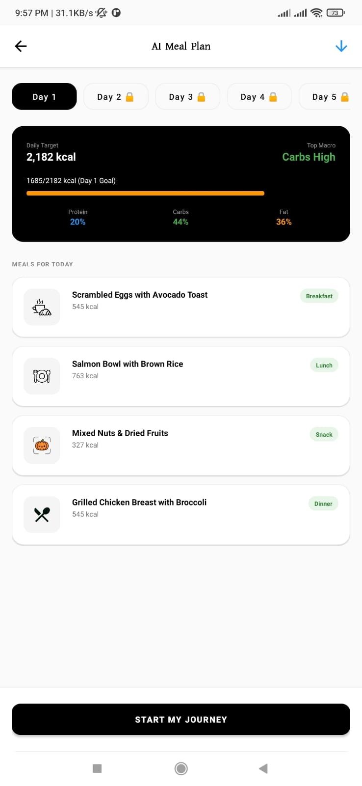 CalyFit AI - Calorie Counter  gallery image