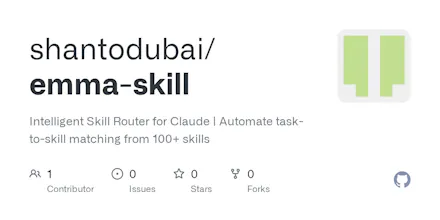 Emma-Intelligent Skill Router for Claude gallery image