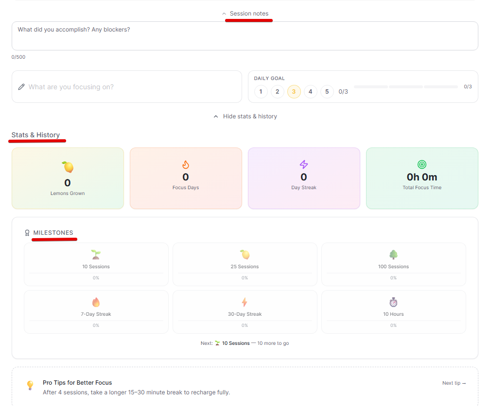 LemFocus - Screenshot 5 showing product features and functionality