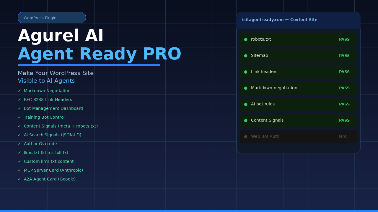 Agurel AI Agent Ready
