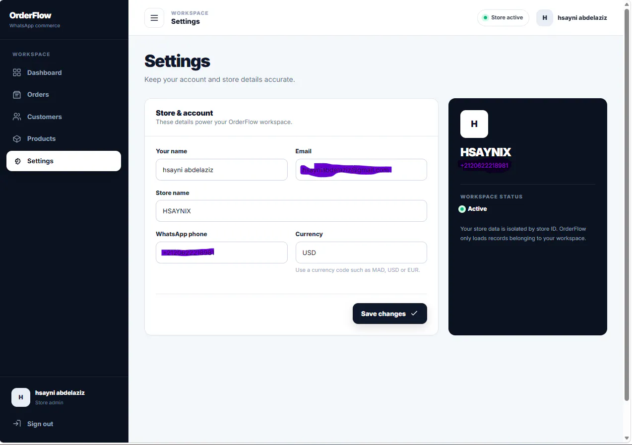 OrderFlow gallery image