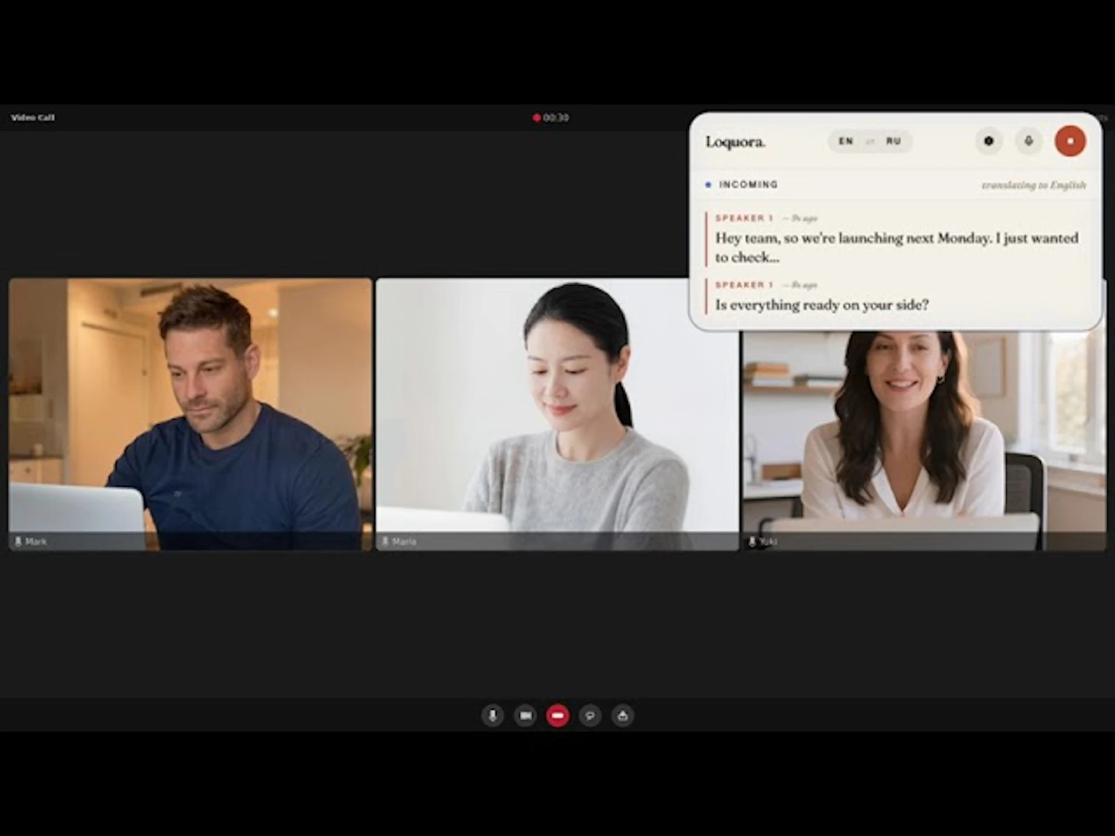 Loquora screenshot 1 (video preview)