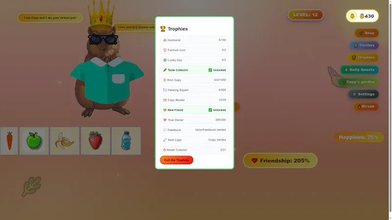  My Capybara) screenshot 6