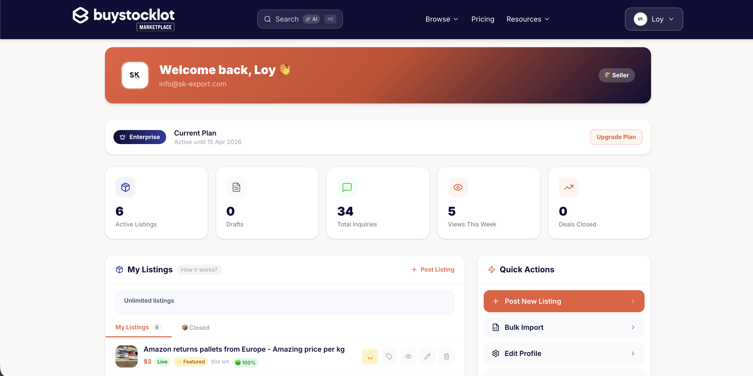 Buystocklot 2.0 gallery image