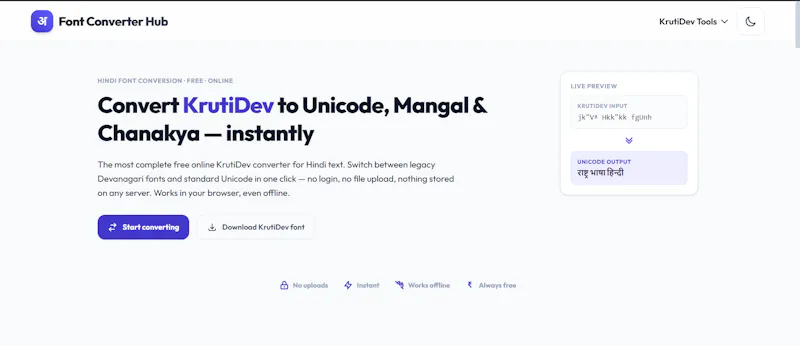 Font Converter Hub screenshot 2