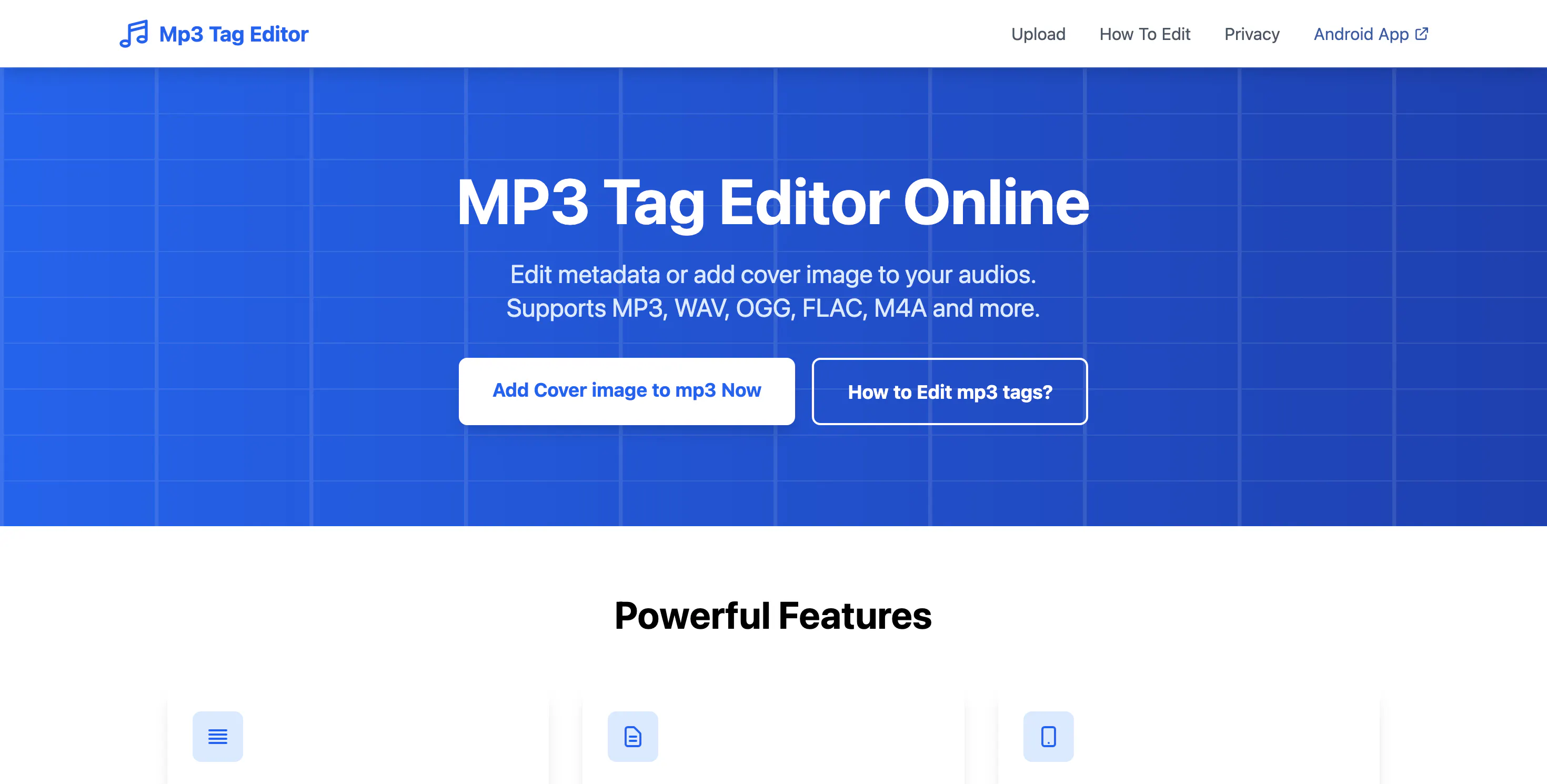 Mp3 Tag Editor Online gallery image