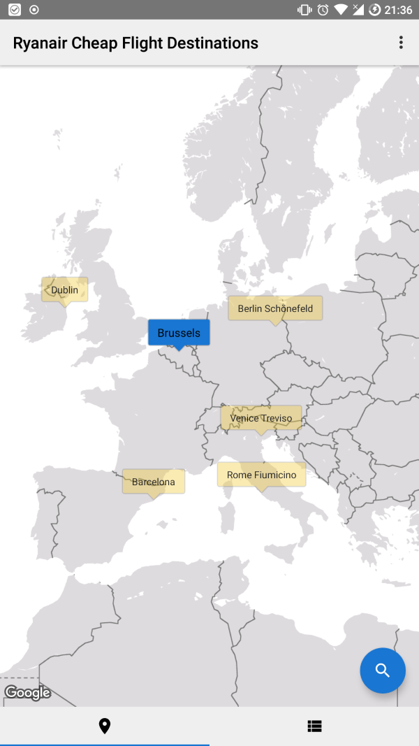 Cheap Flights of Ryanair (Map) gallery image