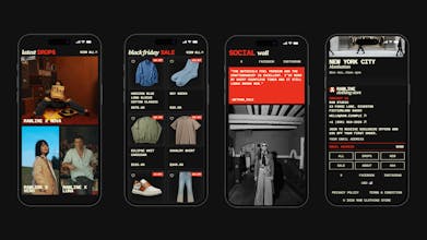 RAWLINE E-Commerce Framer Template gallery image