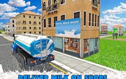 Transport Truck Milk Delivery media 1