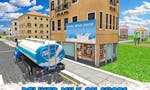 Transport Truck Milk Delivery image