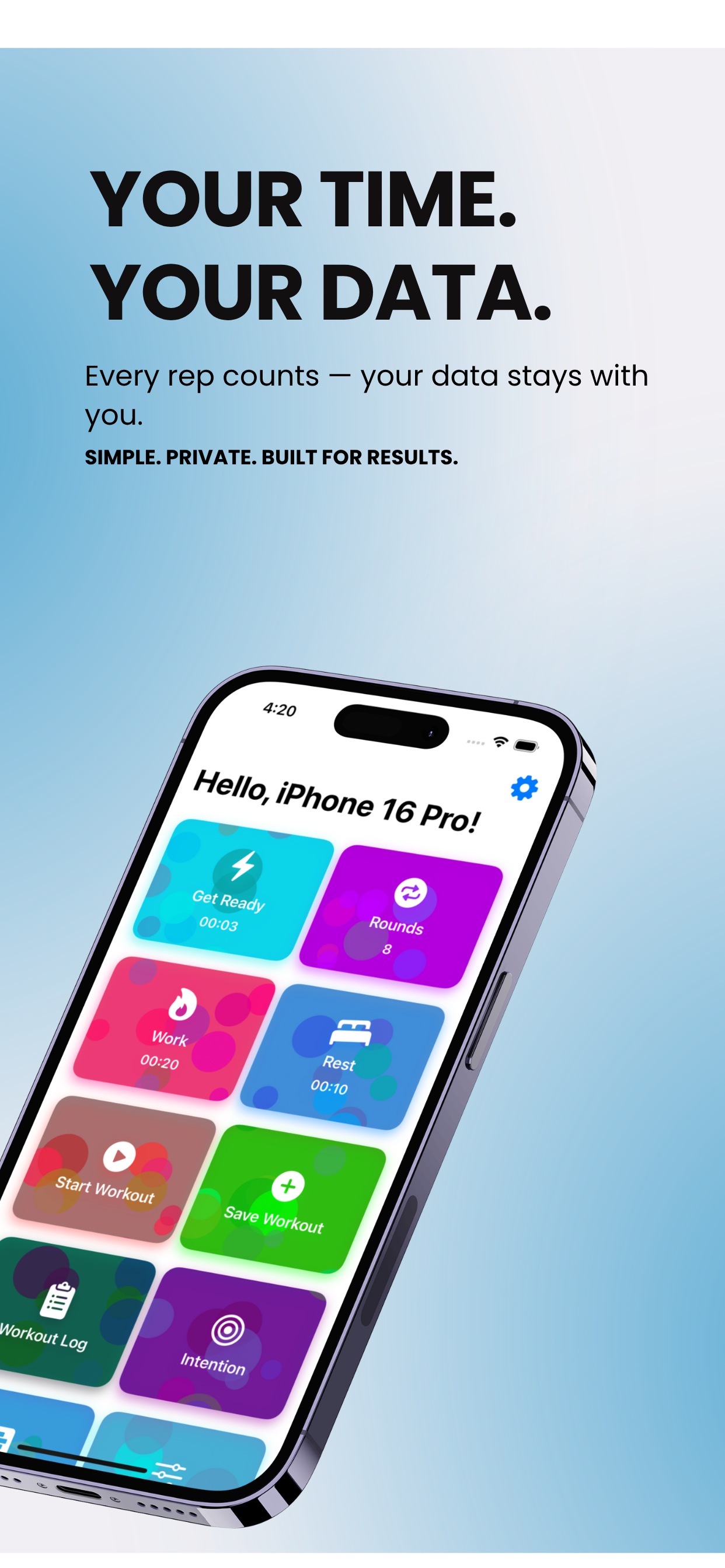 IntervalTimer(x)- Privacy HIIT - Next Gen Training Power! media 1
