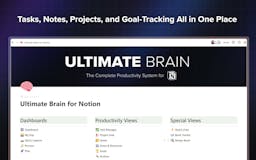 Ultimate Brain for Notion media 2