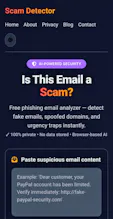 Email Scam Detector gallery image