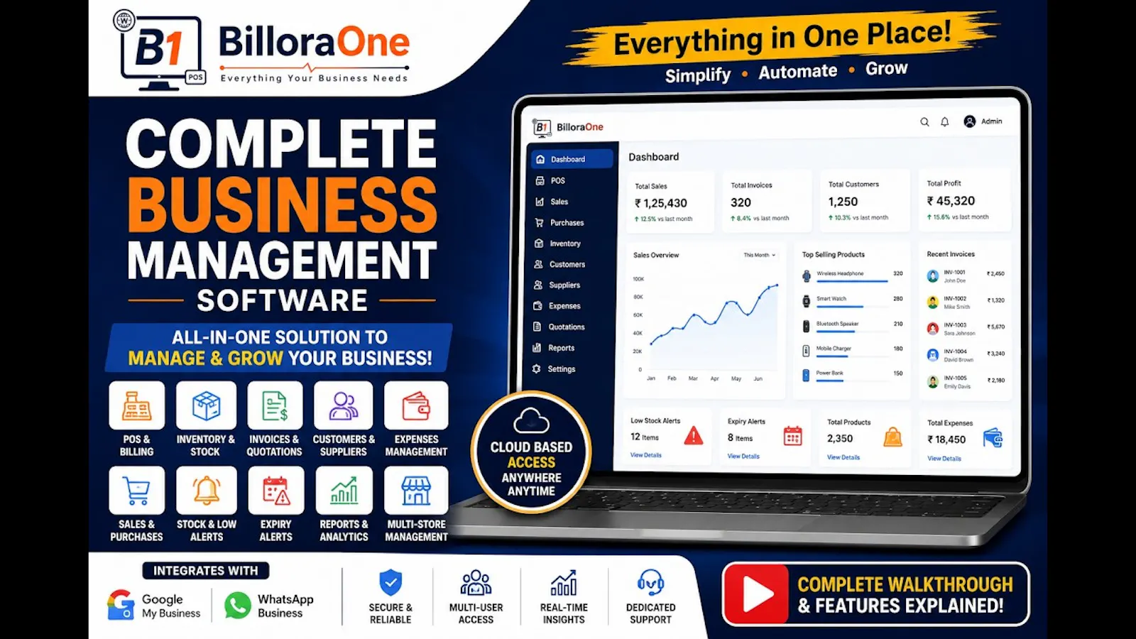 BilloraOne screenshot 1 (video preview)