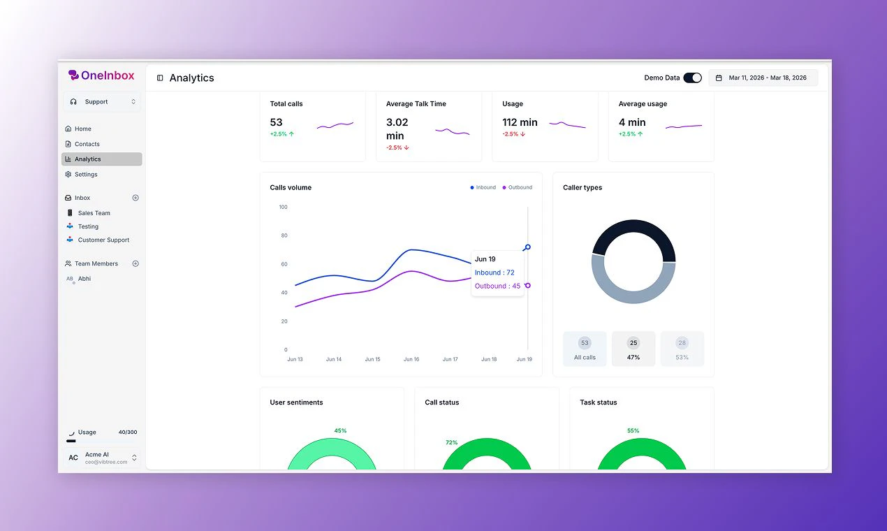 OneInbox screenshot 1